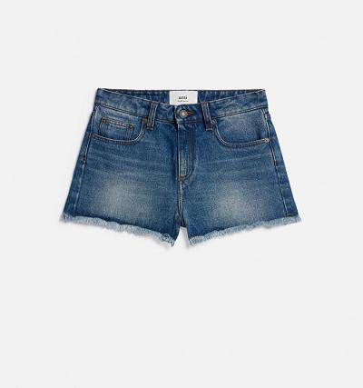 Denim AMI PARIS Mini Albastri | ami_RO359