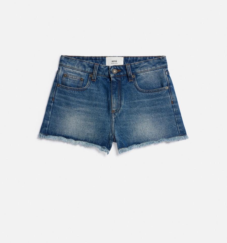 Denim AMI PARIS Mini Albastri | ami_RO359