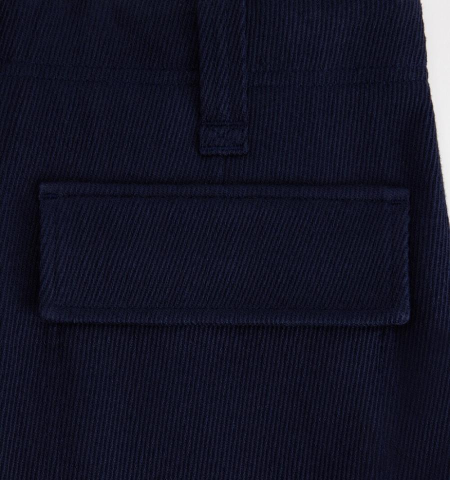 Pantaloni Cargo AMI PARIS Cargo Bleumarin | ami_RO121