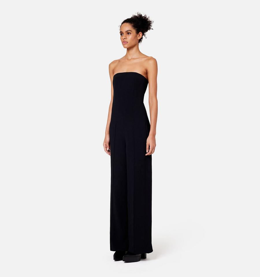 Salopeta AMI PARIS Strapless Negrii | ami_RO586