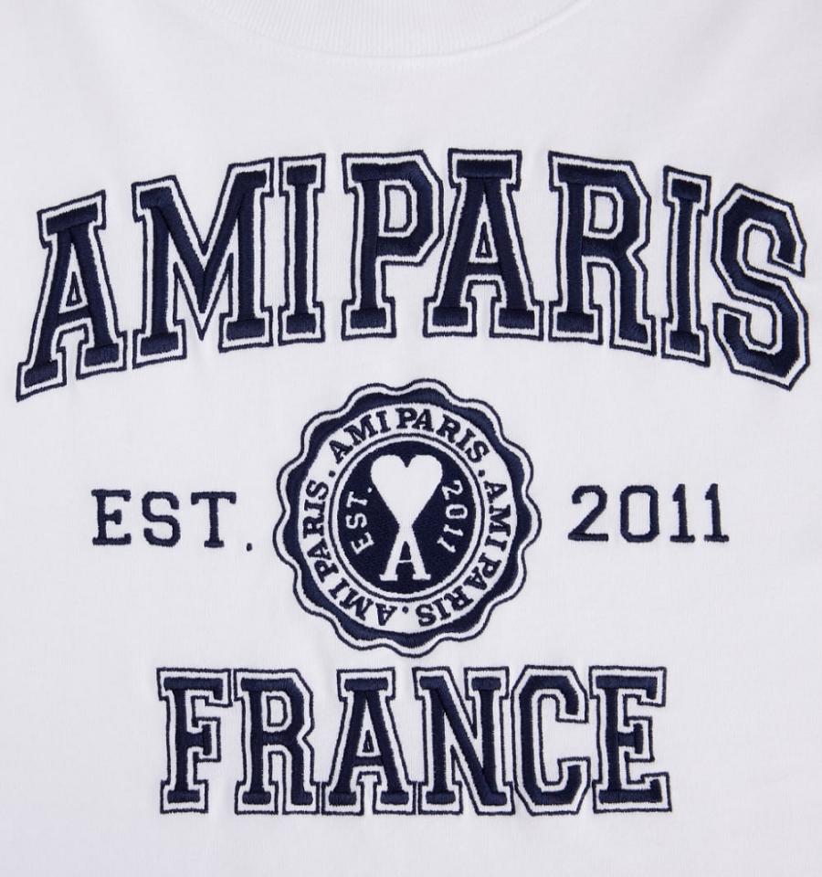 Tricouri AMI PARIS Cropped Amiparis France Albi | ami_RO516